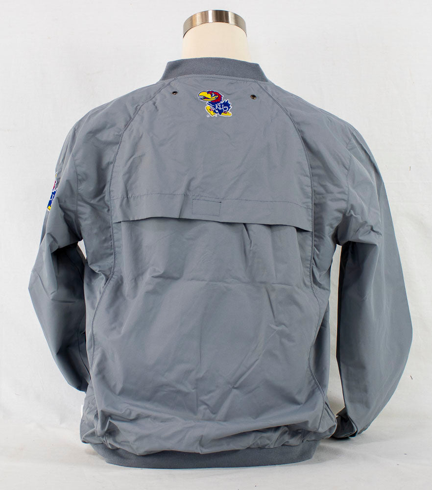 Men's Kansas Jayhawks KU Wind Jacket Franchise Windshell Pullover