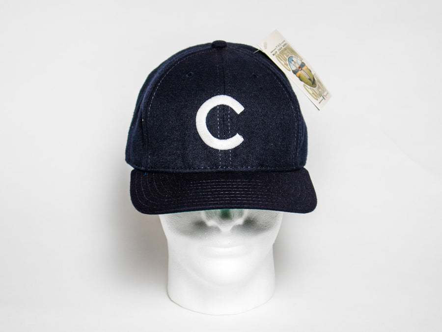 Chicago Cubs 1912-1916 (Navy) Game Issued American Needle Fitted Baseball Hat 7 3/8