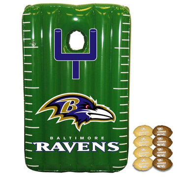 Baltimore Ravens NFL Licensed Inflatable Bean Bag Toss Game - jacks-good-deals