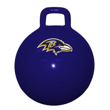 Baltimore Ravens NFL Licensed Child Space Hopper Ball Kangaroo Bouncer - jacks-good-deals