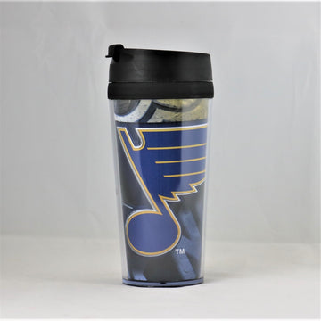 St. Louis Blues NHL Licensed Acrylic 16oz Tumbler Coffee Mug w/wrap Insert