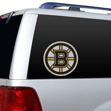 Boston Bruins NHL Officially Licensed Large Window Film Decal Sticker