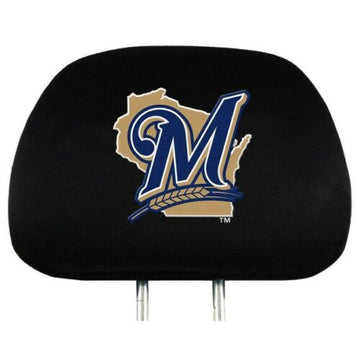 Milwaukee Brewers MLB Officially Licensed Headrest Covers