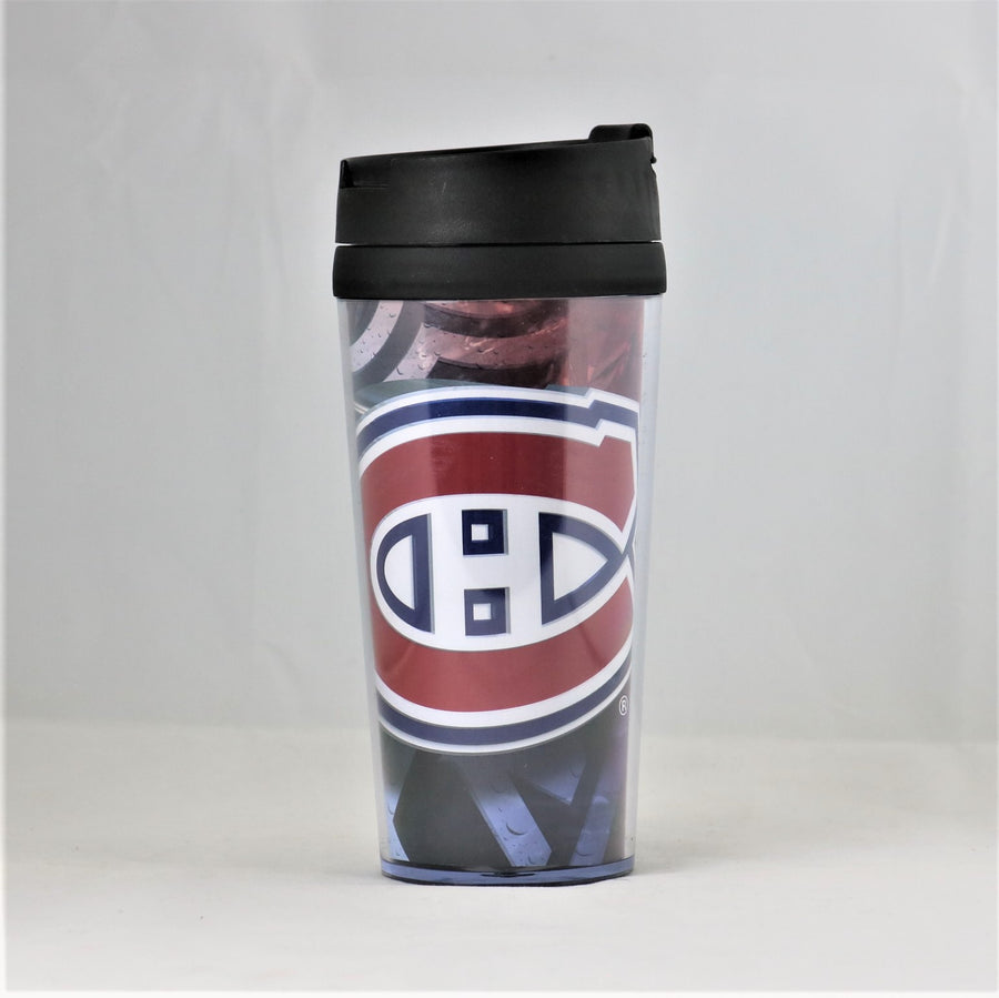 Montreal Canadiens NHL Licensed Acrylic 16oz Tumbler Coffee Mug w/wrap Insert