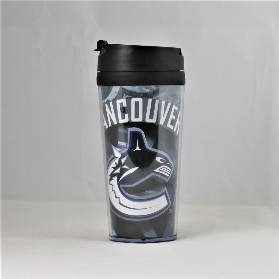 Vancouver Canucks NHL Licensed Acrylic 16oz Tumbler Coffee Mug w/wrap Insert
