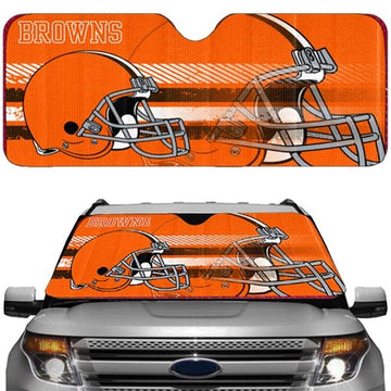 Cleveland Browns NFL Licensed Universal Car/Truck Sunshade - jacks-good-deals