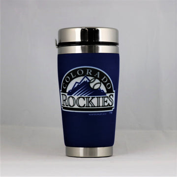 Colorado Rockies MLB 16oz Travel Tumbler Coffee Mug Cup