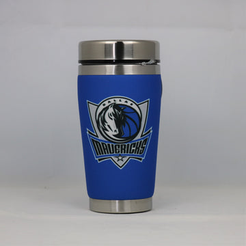 Dallas Mavericks Mugzie NBA 16oz Travel Tumbler Coffee Mug Cup