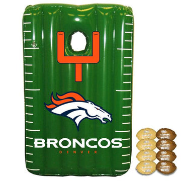 Denver Broncos NFL Licensed Inflatable Bean Bag Toss Game - jacks-good-deals
