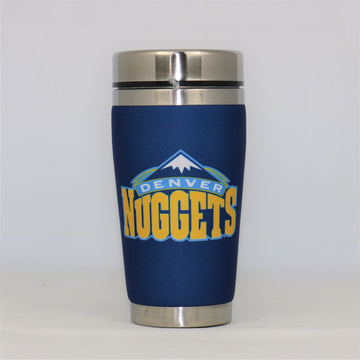 Denver Nuggets Mugzie NBA 16oz Travel Tumbler Coffee Mug Cup
