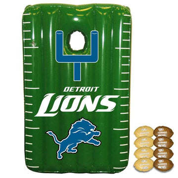 Detroit Lions NFL Licensed Inflatable Bean Bag Toss Game - jacks-good-deals