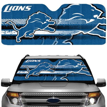 Detroit Lions NFL Licensed Universal Car/Truck Sunshade - jacks-good-deals