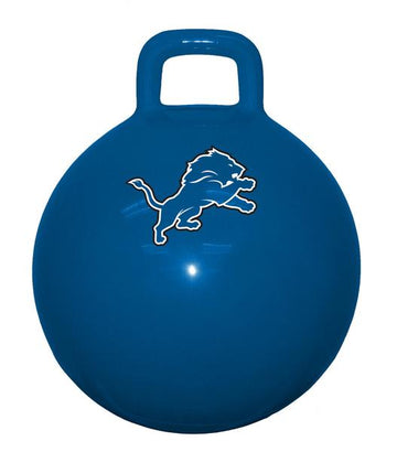 Detroit Lions NFL Licensed Child Space Hopper Ball Kangaroo Bouncer - jacks-good-deals