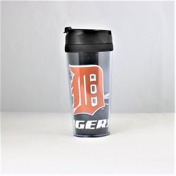 Detriot Tigers MLB Licensed 16oz Acrylic Tumbler Coffee Mug w/wrap Insert