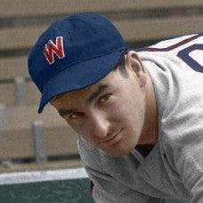 Washington Senators Nationals 1936 Game Issued Fitted Baseball Hat