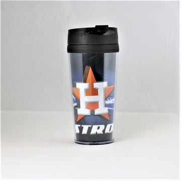 Houston Astros MLB Licensed 16oz Acrylic Tumbler Coffee Mug w/wrap Insert