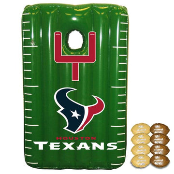 Houston Texans NFL Licensed Inflatable Bean Bag Toss Game - jacks-good-deals