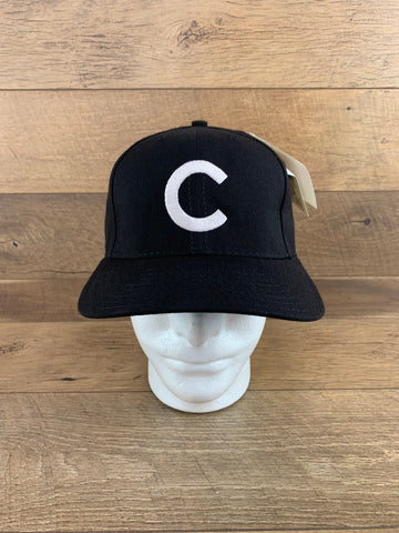 Chicago Cubs 1912-1916 (Black) Game Issued American Needle Fitted Baseball Hat
