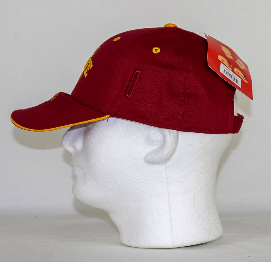 NCAA Iowa State Cyclones EVOCAP Baseball Hat Built in Sunglasses Holder - jacks-good-deals
