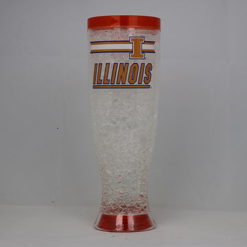 Orange logo Illinois Fighting Illini NCAA Officially Licensed Ice Pilsner