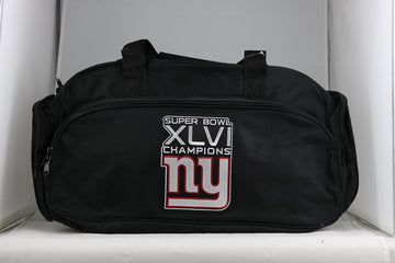 Super Bowl XLVI SUPER BOWL CHAMPIONS GIANTS 2012 Officially Licensed NFL Duffel Bag
