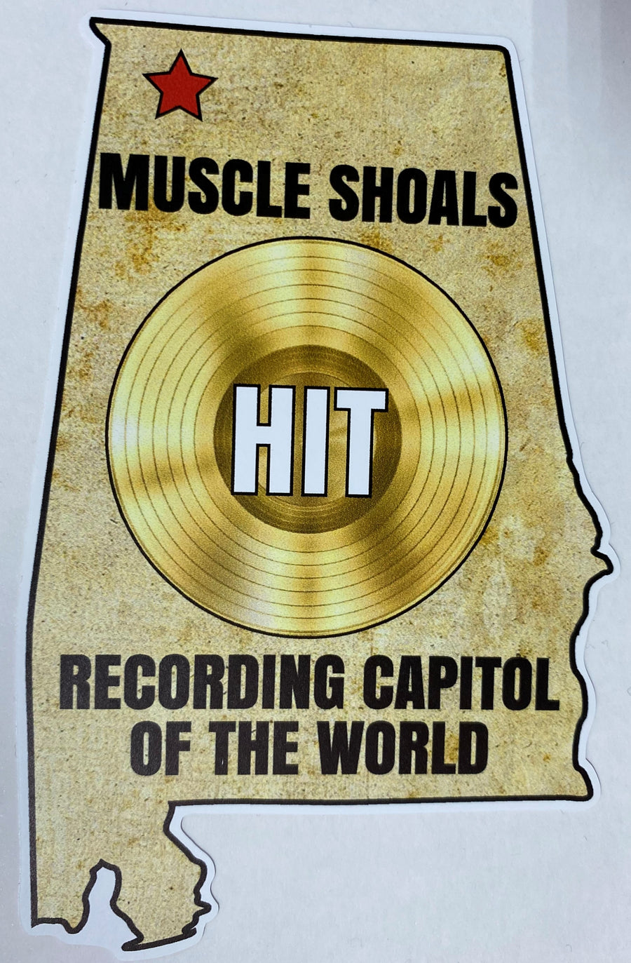 Hit Recording Capital of the World Muscle Shoals AL Fame Muscle Shoals Sound Studio
