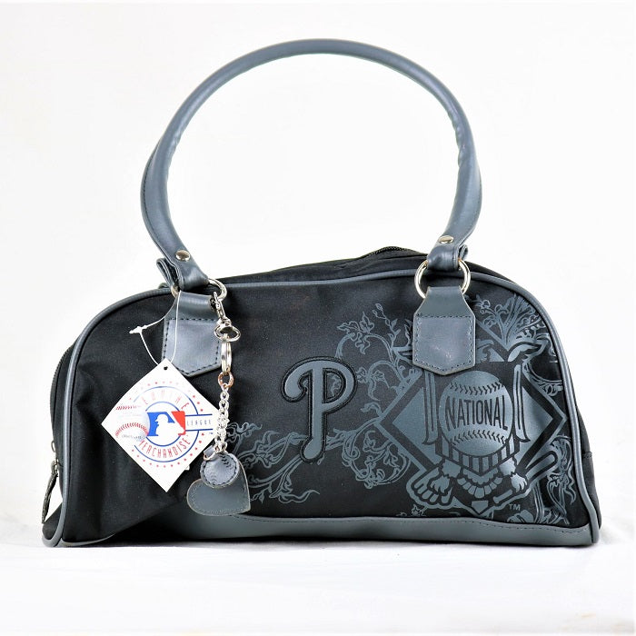 Philadelphia Phillies MLB Caprice Bowler Bag Vinyl Bottom