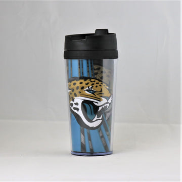 Jacksonville Jaguars NFL Licensed Acrylic 16oz Tumbler Coffee Mug w/wrap Insert