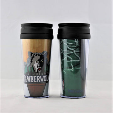 Minnesota Timberwolves NBA Licensed Acrylic Tumbler Coffee Mug w/wrap Insert