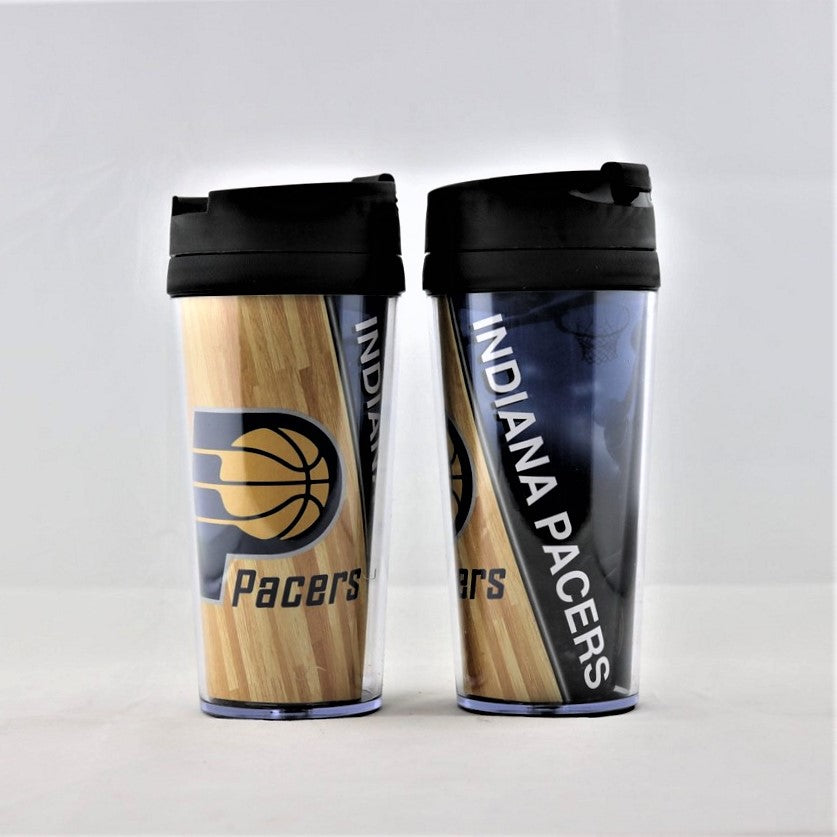 Indiana Pacers NBA Licensed Acrylic Tumbler Coffee Mug w/wrap Insert