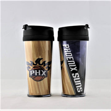 Phoenix Suns NBA Licensed Acrylic Tumbler Coffee Mug w/wrap Insert