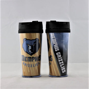 Memphis Grizzlies NBA Licensed Acrylic Tumbler Coffee Mug w/wrap Insert