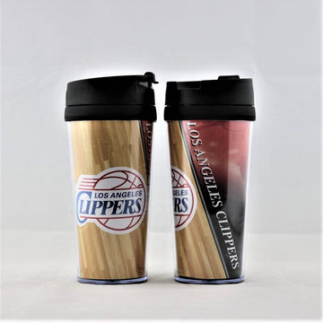 Los Angeles Clippers NBA Licensed Acrylic Tumbler Coffee Mug w/wrap Insert