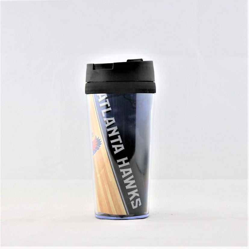 Atlanta Hawks NBA Licensed Acrylic Tumbler Coffee Mug w/wrap Insert