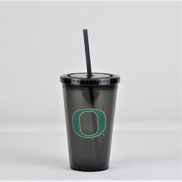 Oregon Ducks NCAA Licensed 16oz Sip-N-Go w/ Lid and Straw Double Walled Cup