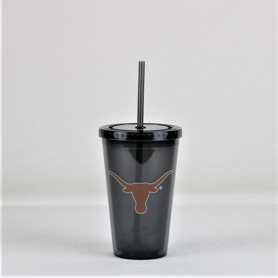Texas Longhorns NCAA Licensed 16oz Sip-N-Go w/ Lid and Straw Double Walled Cup