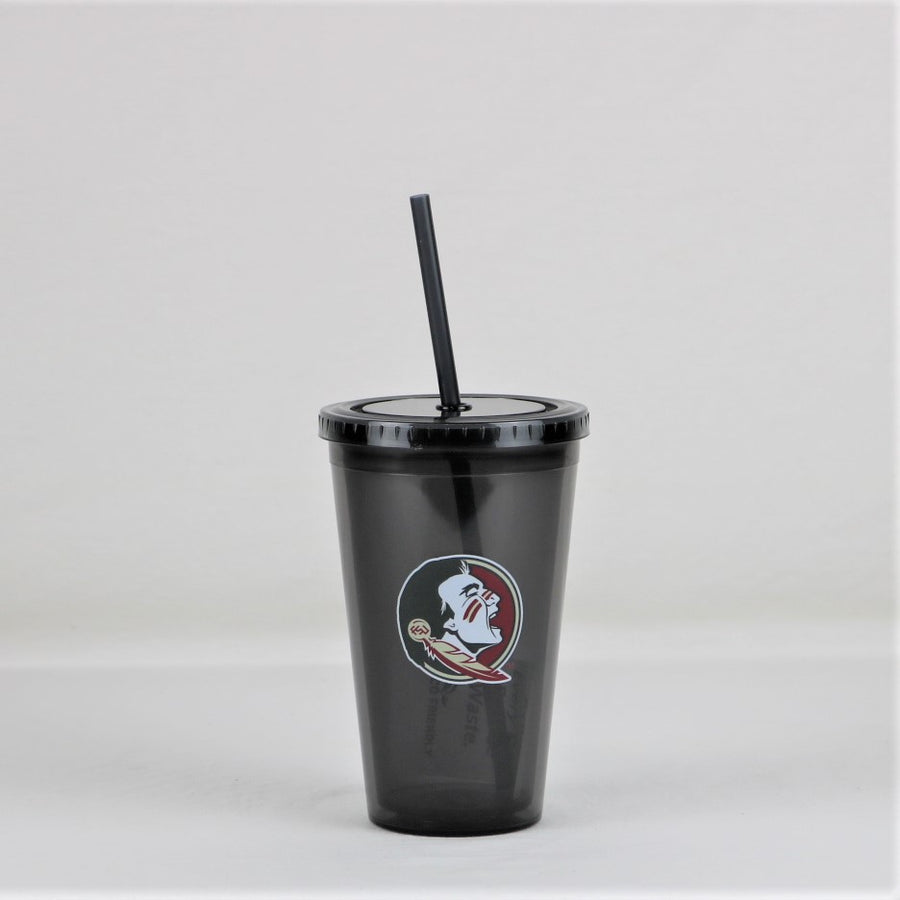 Florida State Seminoles NCAA Licensed 16oz Sip-N-Go w/ Lid and Straw Double Walled Cup