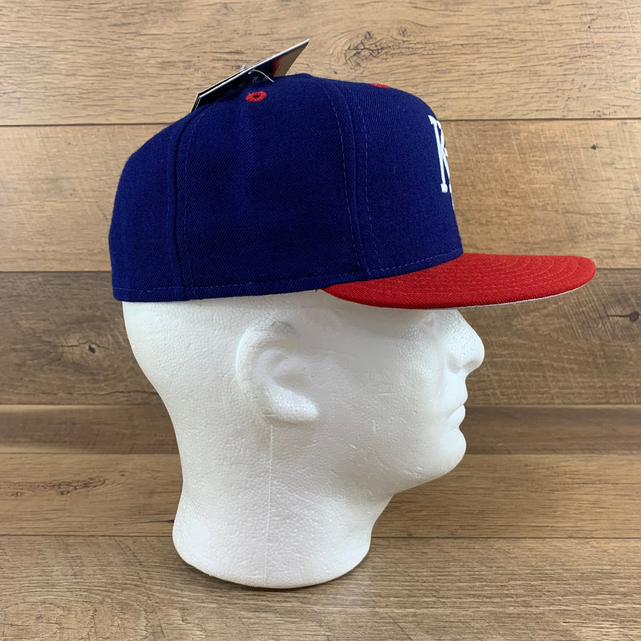 Kansas University New Era Collegiate Collection The 59/50 Fitted Hat Size: 7 1/4