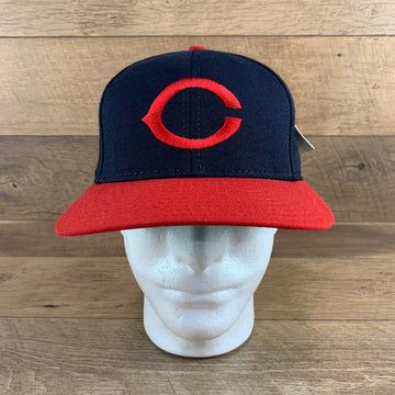 Cleveland Indians MLB Retro American Needle Cooperstown Pro Model Fitted  Hat Cap