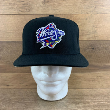 Vintage New Era MLB World Series 1999 Black Snapback Hat