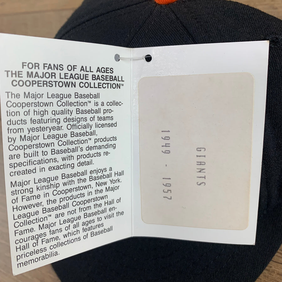 MLB Official Licensed 1949-1957 New York Giants Cooperstown Collection Hat