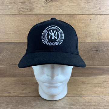 MLB American League Champions Series 2000 New York Yankees Adjustable Black Hat