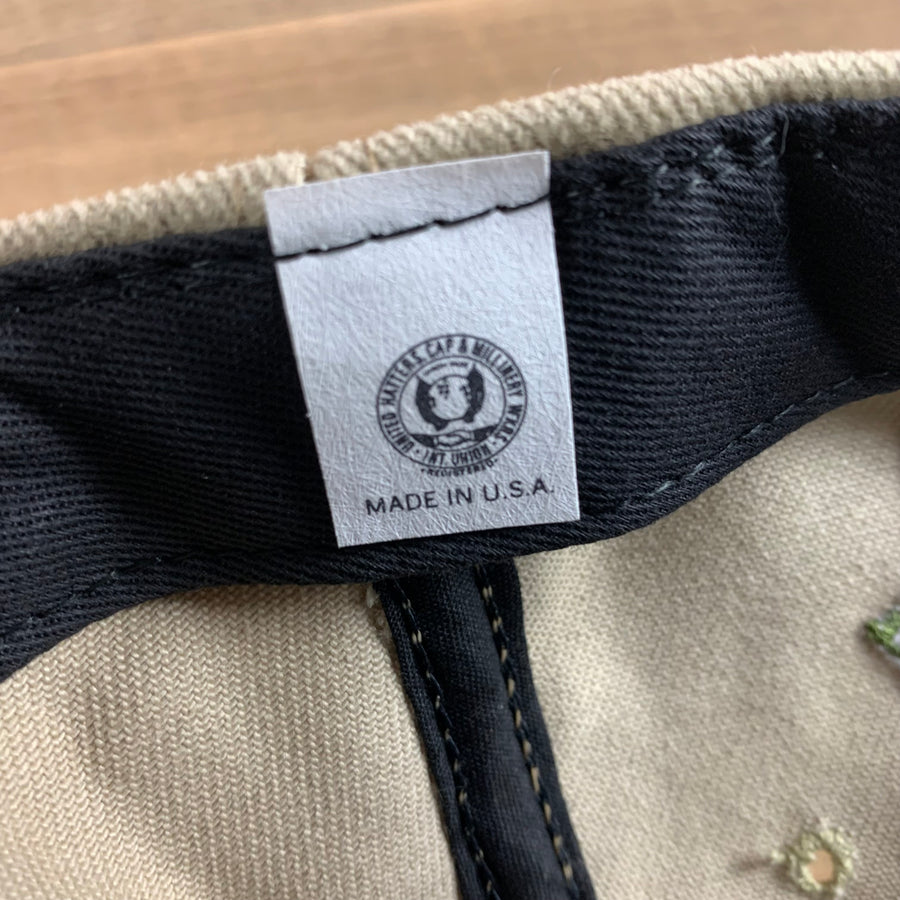 Planet Golf TAN Adjustable Leather Strap UHCMW Hat