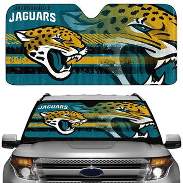 Jacksonville Jaguars NFL Licensed Universal Car/Truck Sunshade - jacks-good-deals