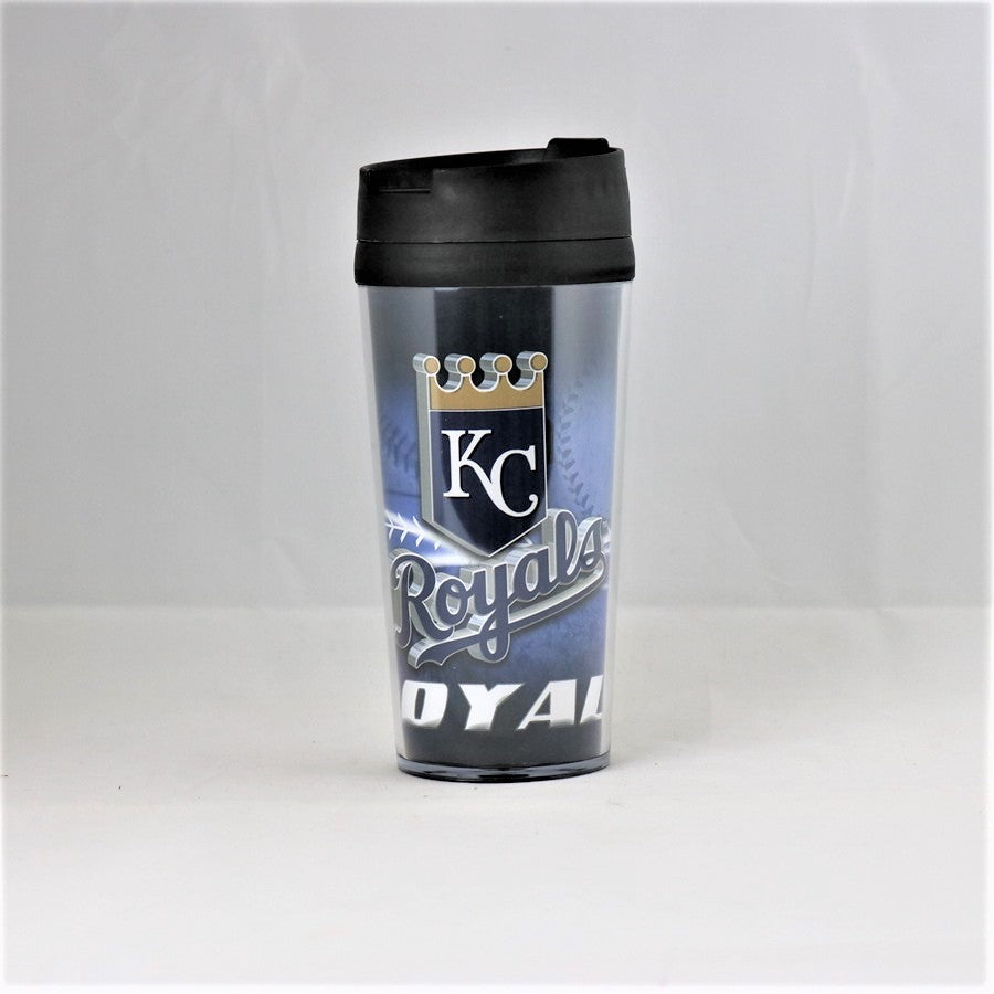 Kansas City Royals MLB Licensed 16oz Acrylic Tumbler Coffee Mug w/wrap Insert