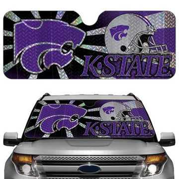 Kansas State Wildcats NCAA Licensed Universal Car/Truck Sunshade - jacks-good-deals