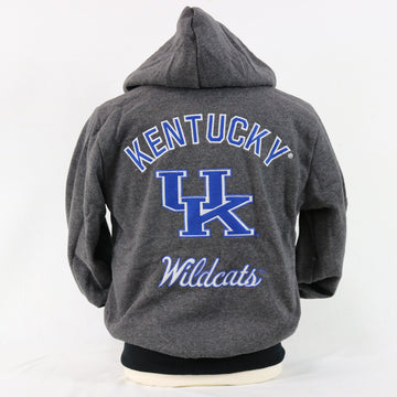 NCAA Kentucky Wildcats Reversible Hooded Jacket Officially Licensed New - jacks-good-deals
