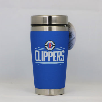 L.A. Clippers Mugzie NBA 16oz Travel Tumbler Coffee Mug Cup