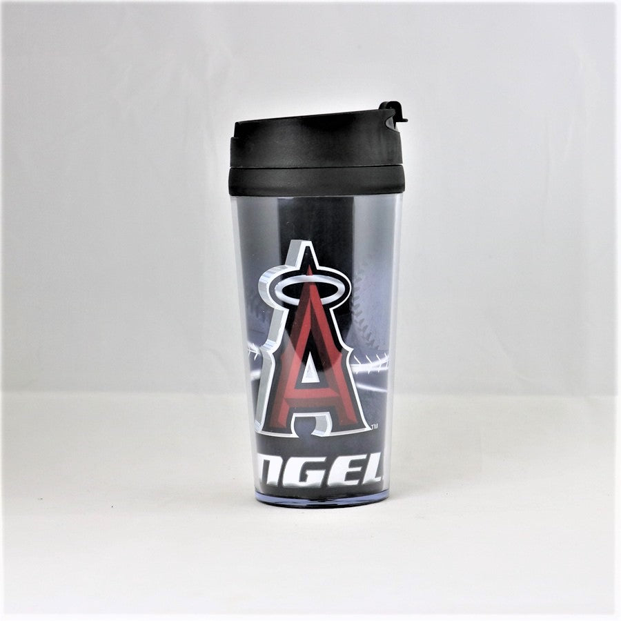 L.A. Angels MLB Licensed 16oz Acrylic Tumbler Coffee Mug w/wrap Insert