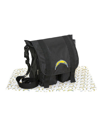 Los Angeles Chargers Licensed NFL Premium Diaper Bag With Changing Pad